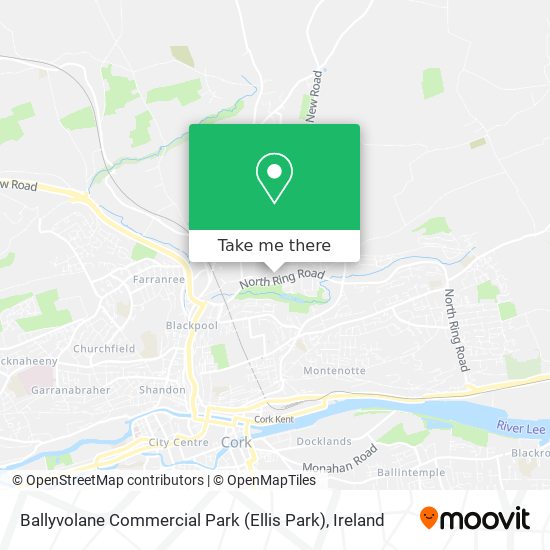 Ballyvolane Commercial Park (Ellis Park) map