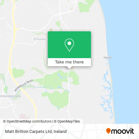 Matt Britton Carpets Ltd map