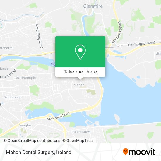 Mahon Dental Surgery map