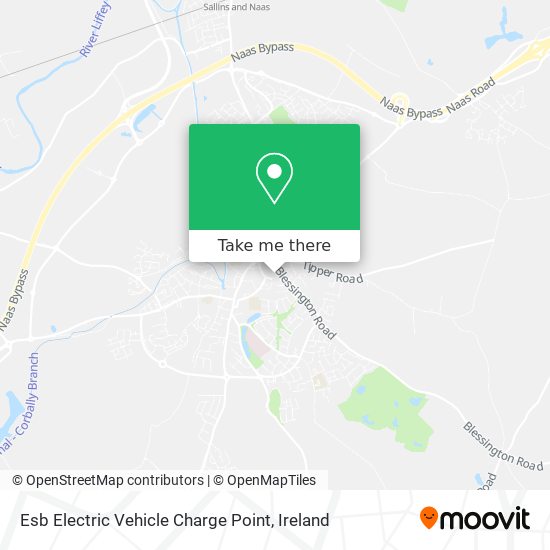 Esb Electric Vehicle Charge Point map