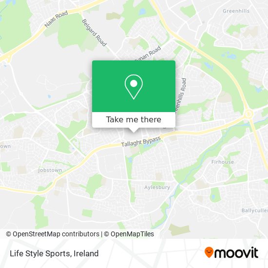 Life Style Sports map