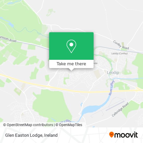 Glen Easton Lodge map