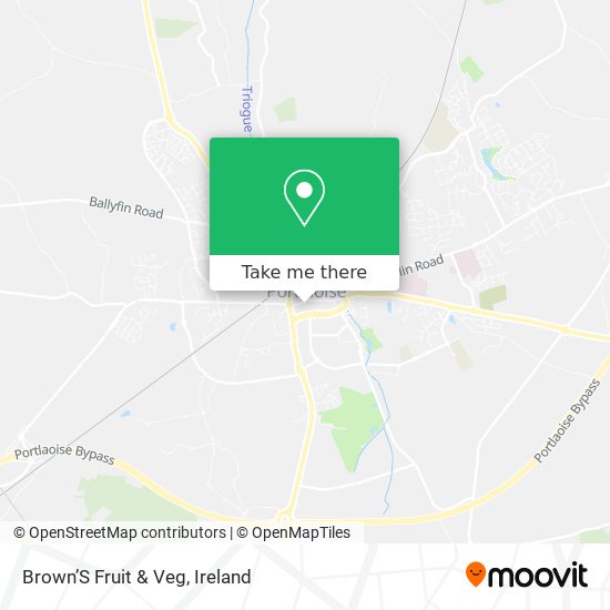 Brown’S Fruit & Veg map