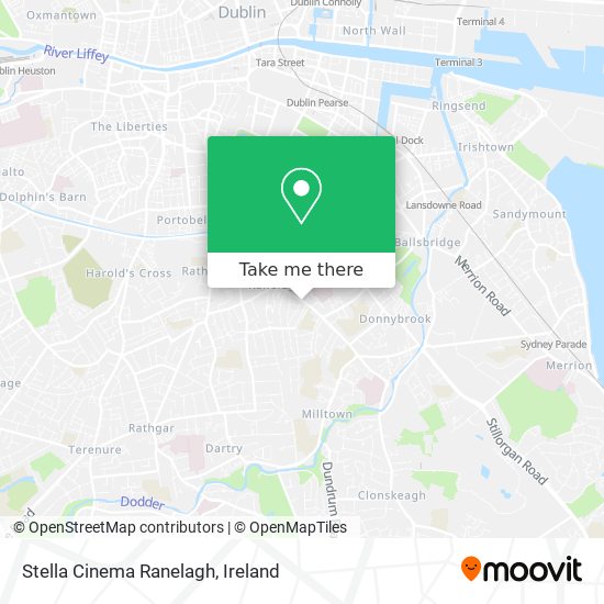 Stella Cinema Ranelagh map