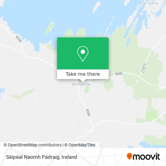 Séipéal Naomh Pádraig map