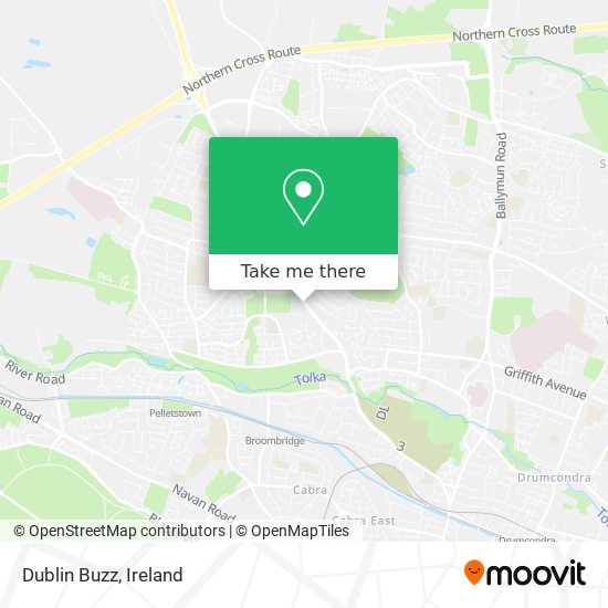 Dublin Buzz map