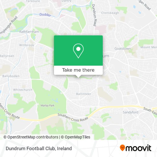 Dundrum Football Club map