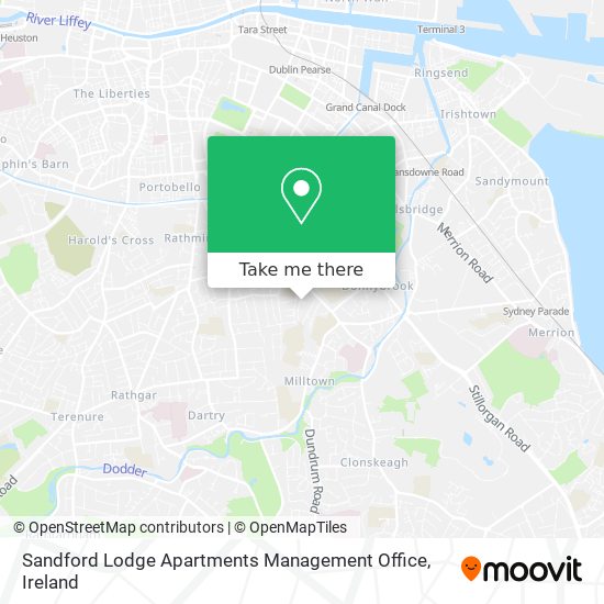 Sandford Lodge Apartments Management Office map