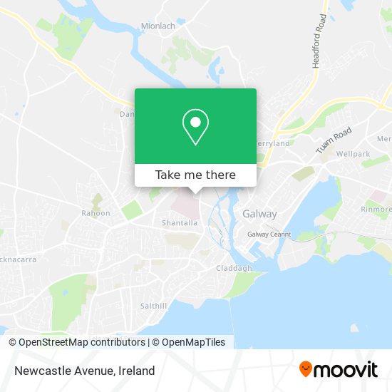 Newcastle Avenue map