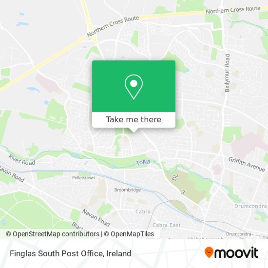 Finglas South Post Office plan