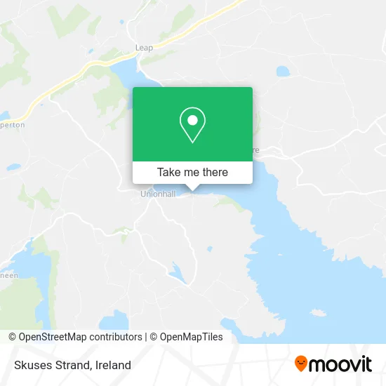Skuses Strand map