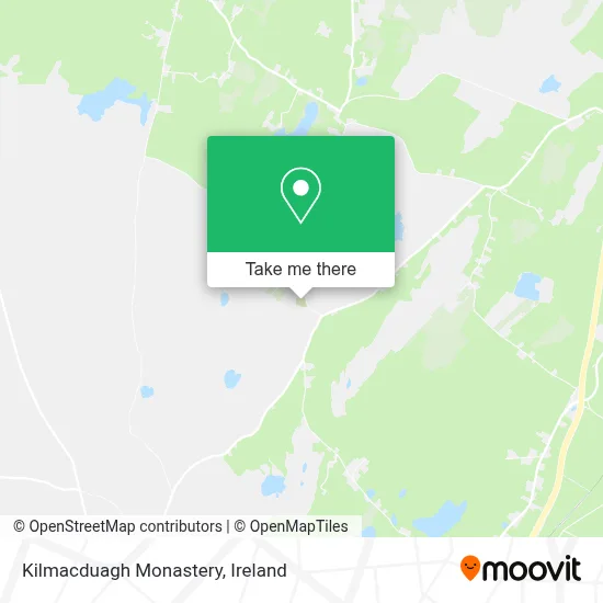 Kilmacduagh Monastery map