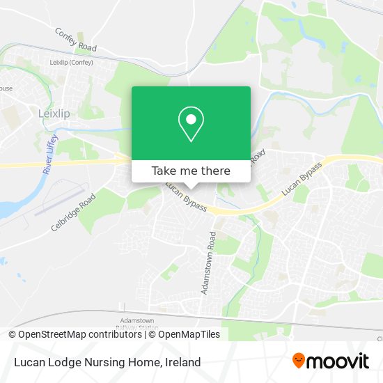 Lucan Lodge Nursing Home map