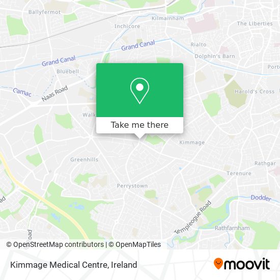 Kimmage Medical Centre map