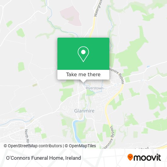O'Connors Funeral Home map