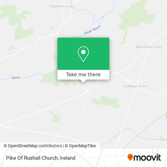 Pike Of Rushall Church plan