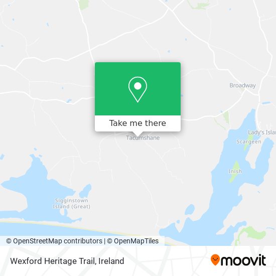 Wexford Heritage Trail map