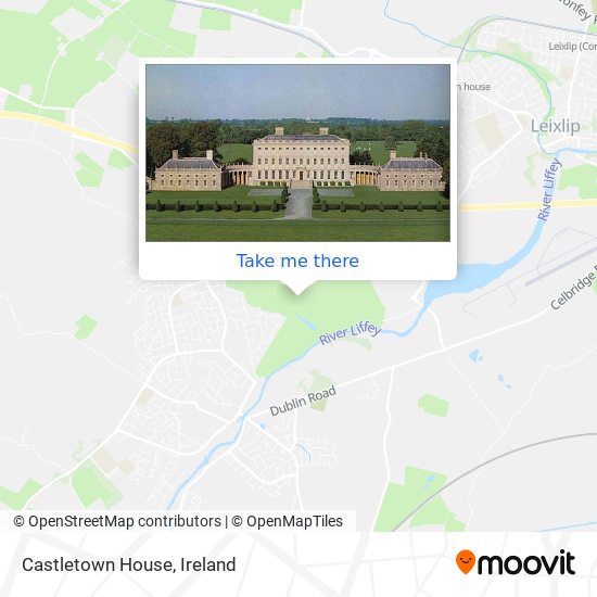 Castletown House map