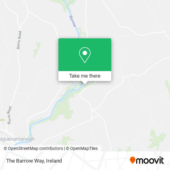 How to get to The Barrow Way in Borris by Bus or Train