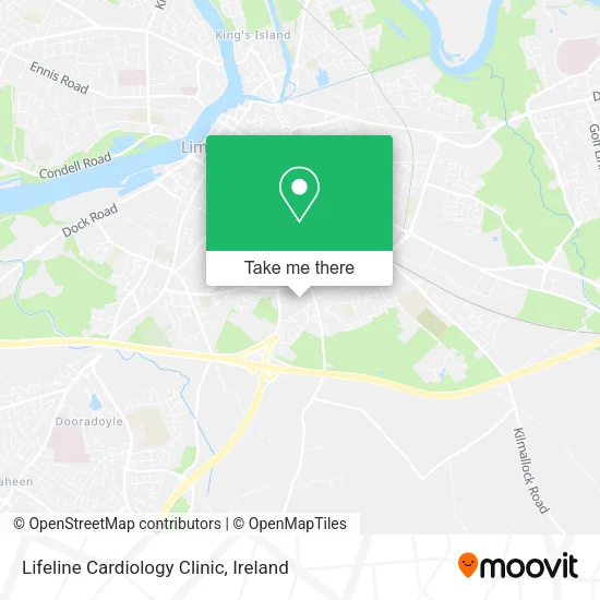 Lifeline Cardiology Clinic map