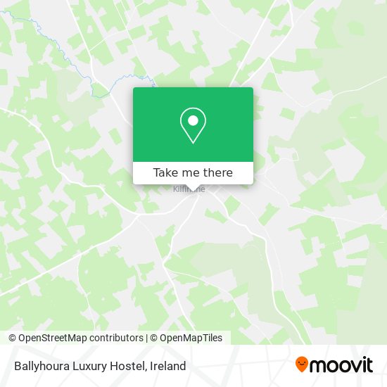 Ballyhoura Luxury Hostel map