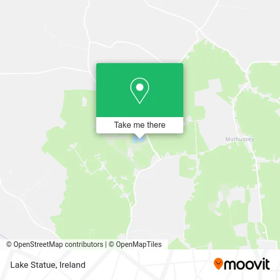 Lake Statue map
