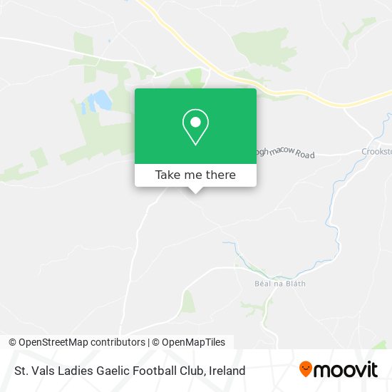 St. Vals Ladies Gaelic Football Club map