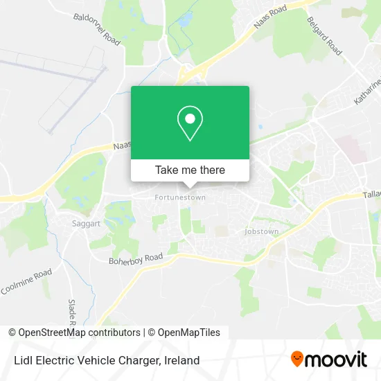 Lidl Electric Vehicle Charger map