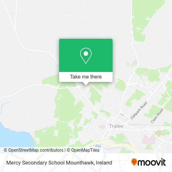 Mercy Secondary School Mounthawk map