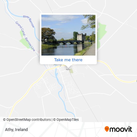 Athy map