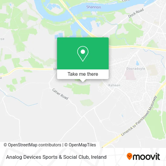 Analog Devices Sports & Social Club plan