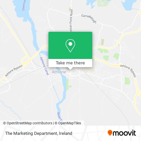 The Marketing Department map