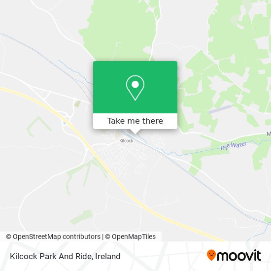 Kilcock Park And Ride map