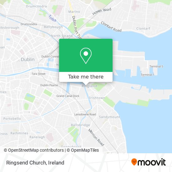 Ringsend Church map