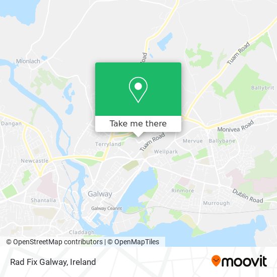 Rad Fix Galway map