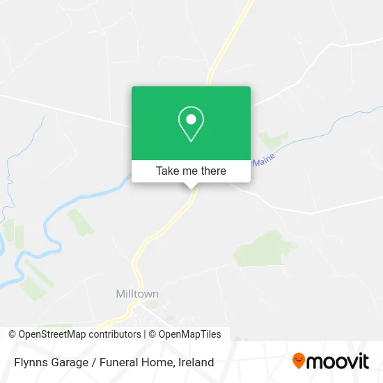 Flynns Garage / Funeral Home map