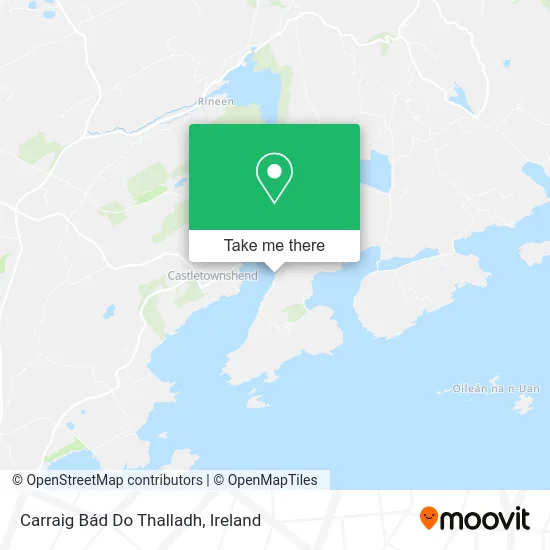 Carraig Bád Do Thalladh map