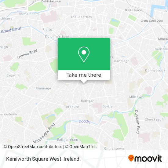 Kenilworth Square West map