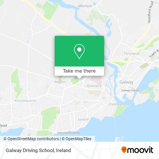 Galway Driving School map