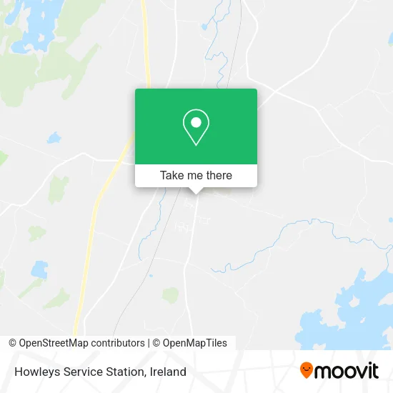 Howleys Service Station map