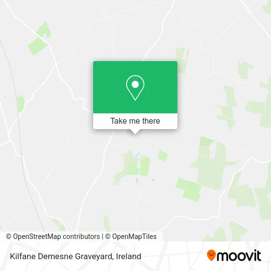 Kilfane Demesne Graveyard map