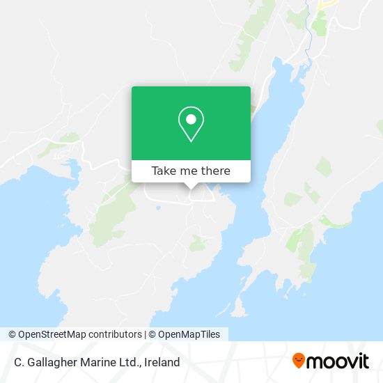 C. Gallagher Marine Ltd. map