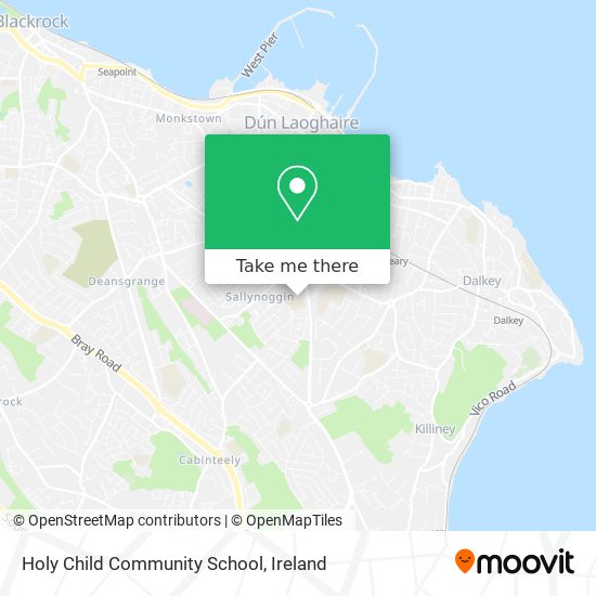 Holy Child Community School map