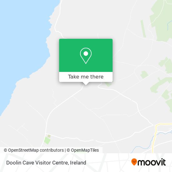 Doolin Cave Visitor Centre map