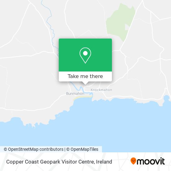 Copper Coast Geopark Visitor Centre map