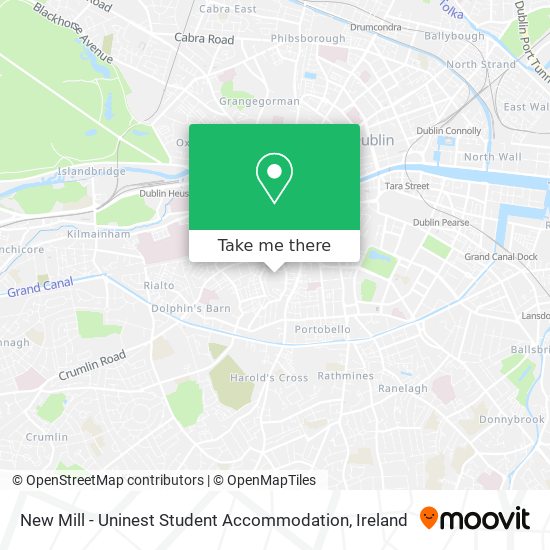 New Mill - Uninest Student Accommodation map