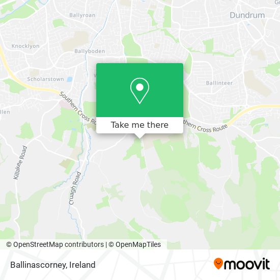 Ballinascorney map