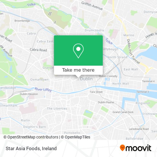 Star Asia Foods map