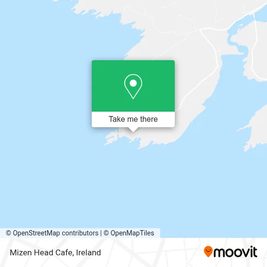 Mizen Head Cafe map