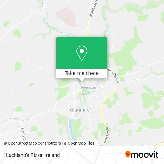 Luchiano's Pizza map